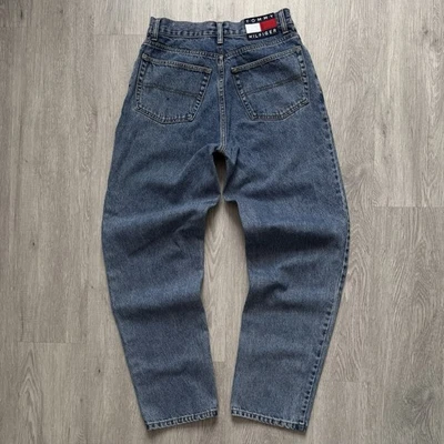 Vintage Y2K Tommy Hilfiger Baggy Denim Jeans Hip Hop Size 30x32 - Image 1 of 4