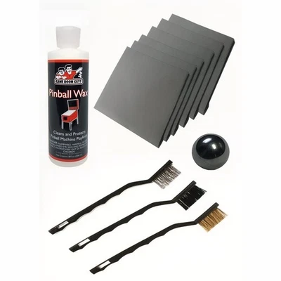 Máquina de pinball de lujo Playfield cera y kit de limpieza Foto 1 de 4