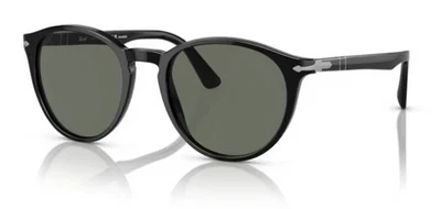 Persol PO3152S 901458 52mm Sunglasses Black Frame Green Polarized Lenses - Image 1 of 4