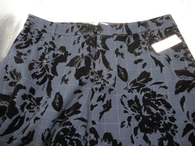 Pantalones Gauchos Anthropologie Pierna Ancha Azul Marino Terciopelo Burnout Talla 14 Nuevos $148 Foto 1 de 4