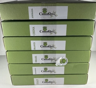 Lote de 6 kits de assinatura Cultured Owl Geography homeschool NOVO fechado - Imagem 1 de 4