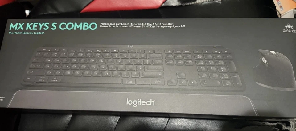 Logitech MX Keys S Combo Wireless Bluetooth Keyboard and Mouse Set - 920-012274 - Image 1 of 1