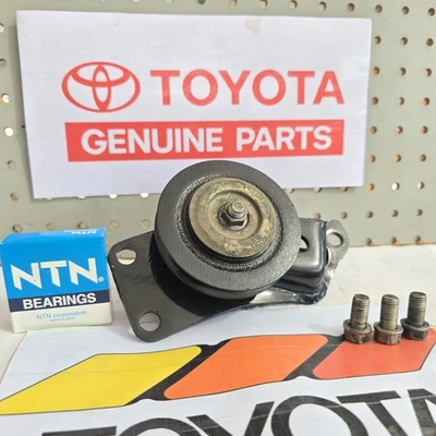 Polia tensora de correia de direção hidráulica fabricante de equipamento original +parafusos 1984-1995 Toyota Pickup 22R 22RE - Imagem 1 de 4