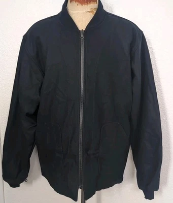 Filson Virgin Wool Blue Zip Up Jacket - Image 1 of 4