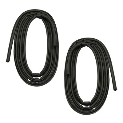 Front Door Weatherstrip Seals Pair Set Kit for Ranger Mazda Pickup Truck 4 Door - Image 1 of 3