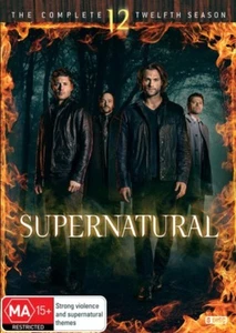 SUPERNATURAL-Season 12-Region 4-New Sealed-6 Disc Set-TV Serie - Picture 1 of 1