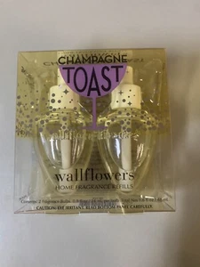 Bath & Body Works Wallflowers Refill 2 Bulbs Champagne Toast - Picture 1 of 2