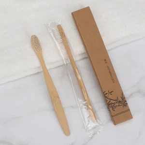 5Pcs Eco Friendly Natural Bamboo Toothbrush Wood Medium Adult Healthy Brush - Picture 1 of 36