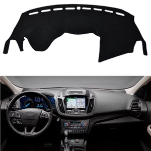 For Ford Escape 2013-2019 Black Dashboard Cover Dashmat Dash Anti-Sun Mat Pad - Picture 1 of 8