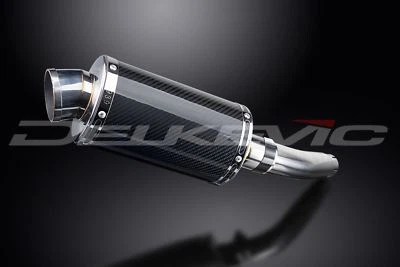 Silenciador ovalado Delkevic 9" fibra de carbono DS70 - Triumph Sprint ST 955i - 1998-2005 Foto 1 de 3