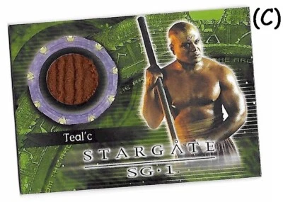 Stargate SG-1 Season 8 (Eight) - C31 "Teal'C" Costume Card (C) - 2006 - Image 1 of 3
