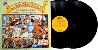 Australia: Our Land & Music 2LP Alex Hood, Buddy Williams Chad Morgan Tex Morton - Image 1 of 2