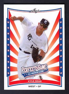 2014 LEAF PERFECT GAME KYLE DEAN #GM-33 ALL AMERICAN CLASSIC TRUE ROOKIE MINT