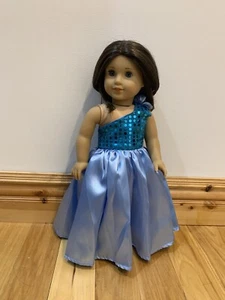 Doll CLothes One Shoulder Dress Fits 18" American girl Doll, Our Generation Doll - Picture 1 of 6