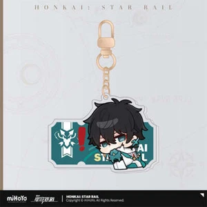 Honkai: Star Rail "Pom-Pom Pavillion Series" Acrylic Keychain [Dan Heng] - Picture 1 of 1