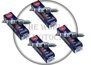 KIT 4 CANDELE NGK IRIDIUM CR9EIX Per KAWASAKI ZX6R 600 2007 2008 2009 2010 2011 - Foto 1 di 2