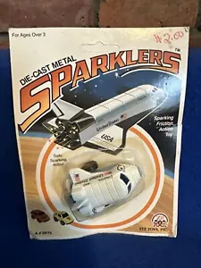 VINTAGE 1981 Zee Sparklers SPACE SHUTTLE modello pressofuso NUOVO #29175 - Foto 1 di 6