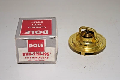 54-71 AMC Buick Cadillac Chrysler Comet Cougar Dodge Ford Mercury termostato 195 Foto 1 de 4