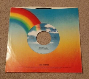 Brenda Lee 45 Jingle Bell Rock / Winter Wonderland 1980 MCA 65028 vg+ Christmas - Picture 1 of 3