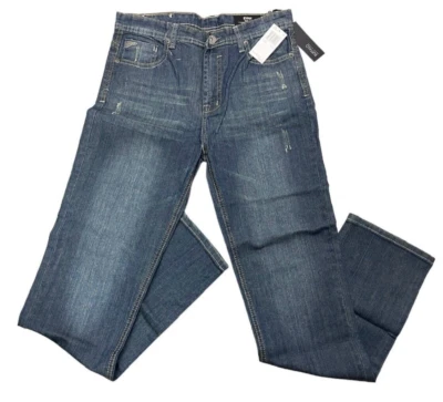 Jeans ajustados Buffalo David Britton Evan nuevos con etiquetas, lavado vano, niños grandes talla 18 Foto 1 de 4