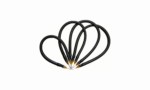 Spear Bands Sling 9/16" Black Coated Amber Rubber Speargun Gun Fish