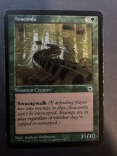 MTG Magic the Gathering Anaconda Summon Creature Portal LP