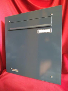 MDH112 Mauerdurchwurf Briefkasten 1-tlg in RAL7016 anthrazitgrau Entnahme hnten - Bild 1 von 4
