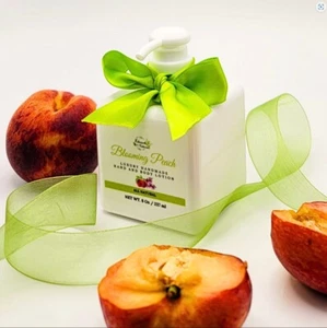 Luxury Handmade Hand and Body Lotion Blooming Peach                  - Picture 1 of 2
