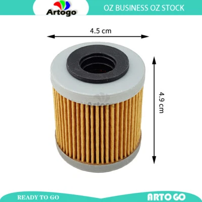 Filtro de aceite de motor para motocicleta Husqvarna TE250 2008 2009 Foto 1 de 2