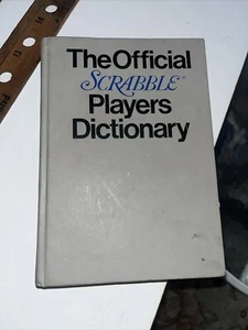 The Official Scrabble Players Dictionary 1978 Hardcover - Picture 1 of 4
