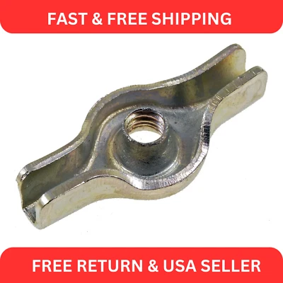 Центральная гайка крыла воздухоочистителя M6 X 1 серебристая сталь для пикапа Nissan 1974-2002 годов выпуска - Изображение 1 из 3