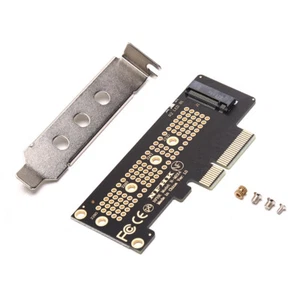 NVMe PCIe M 2 NGFF SSD to adapter card PCI express x 4 to M.2 card with brac-ME - Afbeelding 1 van 7