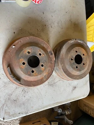 1969 DODGE CHARGER 11" CONJUNTO DE BATERIA TRASEIRA CORPO B LIMPO AVISO PESOS NA BATERIA 11x3 - Imagem 1 de 4