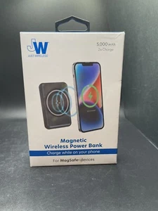 Just Wireless 5000mAh Dual Port Portable Power Bank - Black - Picture 1 of 3