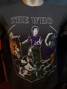 The Who Graphic T- Shirt Short Sleeve Size M MEDIUM Gray New With Tags - Picture 1 of 7