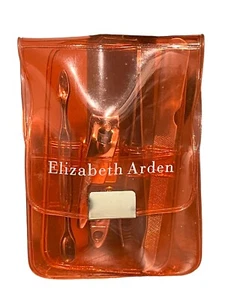 Elizabeth Arden 4 Pieces Travel Mini Manicure Set with Pink Plastic Case - Picture 1 of 9