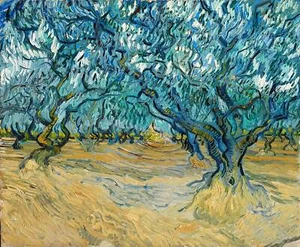 Olive Orchard by Vincent van Gogh as HIQU Art Print - Picture 1 of 2