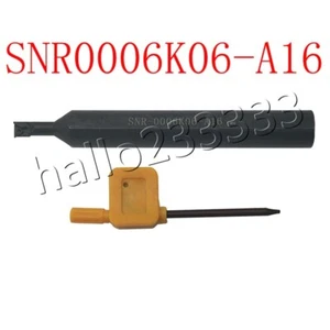 1PCS SNR0006K06-A16 6×125mm inner hole lathe turning for 06IR A60 Thread insert - Picture 1 of 5