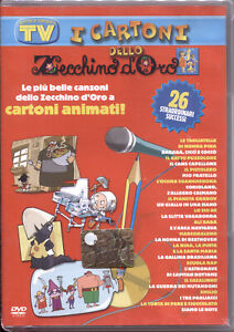 I CARTONI DELLO ZECCHINO D'ORO VOLUME 3 - DVD NUOVO E SIGILLATO, RARO!