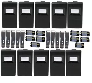 10 Linear Delta3 DT 1 Button Visor Gate Garage Opener Remote DNT00002A 310 mhz - Picture 1 of 1