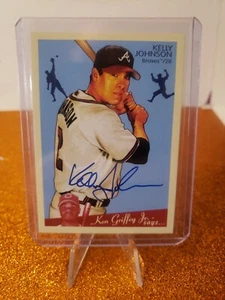 Kelly Johnson Auto 2008 Upper Deck Goudey Graphs Atlanta Braves - Picture 1 of 2