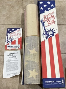 Vintage 1986 Mohawk Carpet Statue of Liberty Rug Centennial With original papers - Picture 1 of 7