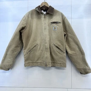 Carhartt Herren Vintage Braun 6BLJ Detroit Blanket Gefüttert Thrashed Jacke LESEN!! - Bild 1 von 24