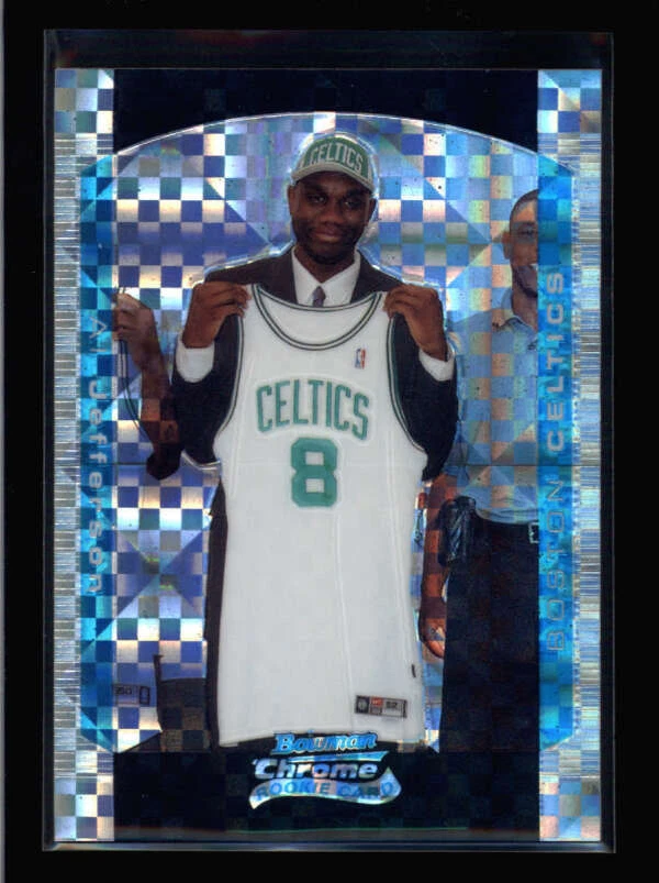 AL JEFFERSON 2004/05 BOWMAN CHROME #115 ROOKIE XFRACTOR #078/150 BA6760 - Image 1 of 1