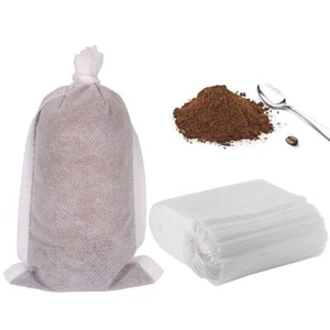 50PCS 4x6 Inch No Mess Cold Brew Coffee Filter Bags Disposable Filter Bags - Picture 1 of 6