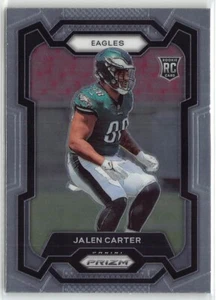 2023 Panini Prizm - Rookies #381 Jalen Carter (RC) Philadelphia Eagles - Picture 1 of 2
