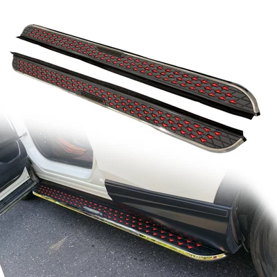 Se adapta a Porsche Macan 2014-2025 estribo de aluminio estribo lateral barra Nerf con soportes Foto 1 de 4