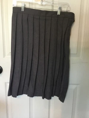 Uniforme Escolar Niñas Gris Plisado Skt Brindis Francés Talla 11 Hogwarts Hermione Foto 1 de 4