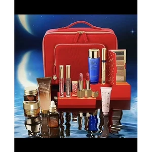 Estee Lauder Holiday Gift Set 11pc + 1 Travel Size Train Case, New - Picture 1 of 1