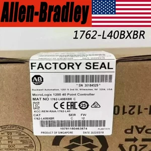 New AB 1762-L40BXBR Free Shipping New in Box New Factory Sealed PLC - Picture 1 of 5